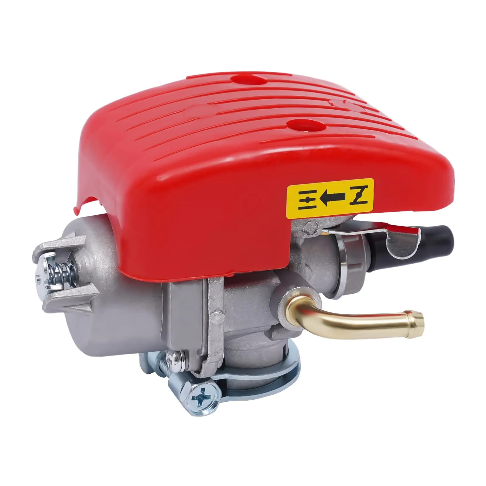 100cc Gas Bike Motor Kit for 26'/28' Bikes - CDI Ignition, Kick Start, 2L Fuel Tank, Air-Cooled