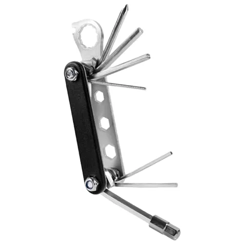 13-in-1 Multi-Function Bike Repair Tool by Montesy - Portable Folding Socket Wrench for Cyclists