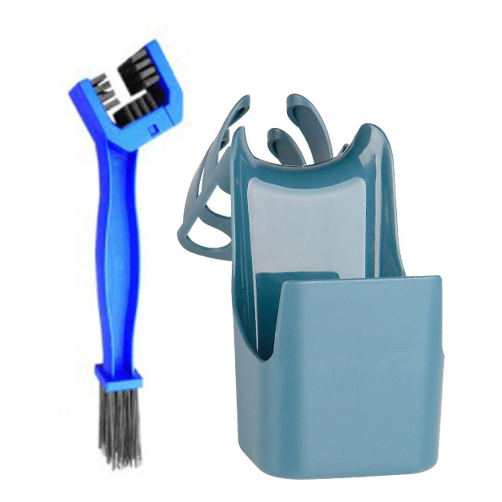 1/3Pcs Chain Oil Storage Tool Set - Motorcycle Chain Cleaning Oil Tool Box with Brush & Anti-Spray Design