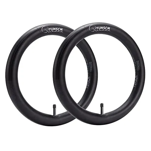 14' Heavy Duty Bike Tubes 2-PCS Premium Butyl Rubber for 14'x1.75-2.25' AV32mm Schrader Valve