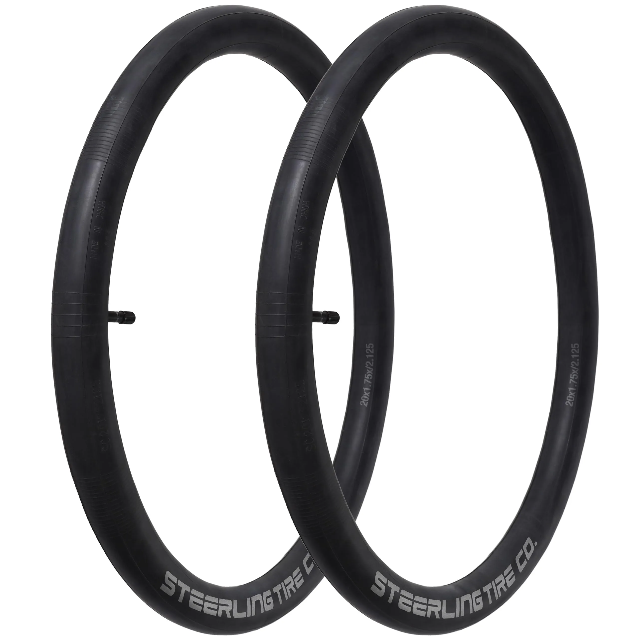 14' Inner Tubes Replacement for Kids Bikes HEAVY DUTY 3.5mm Thick 2-Pack for RoyalBaby, JOYSTAR, Dynacraft