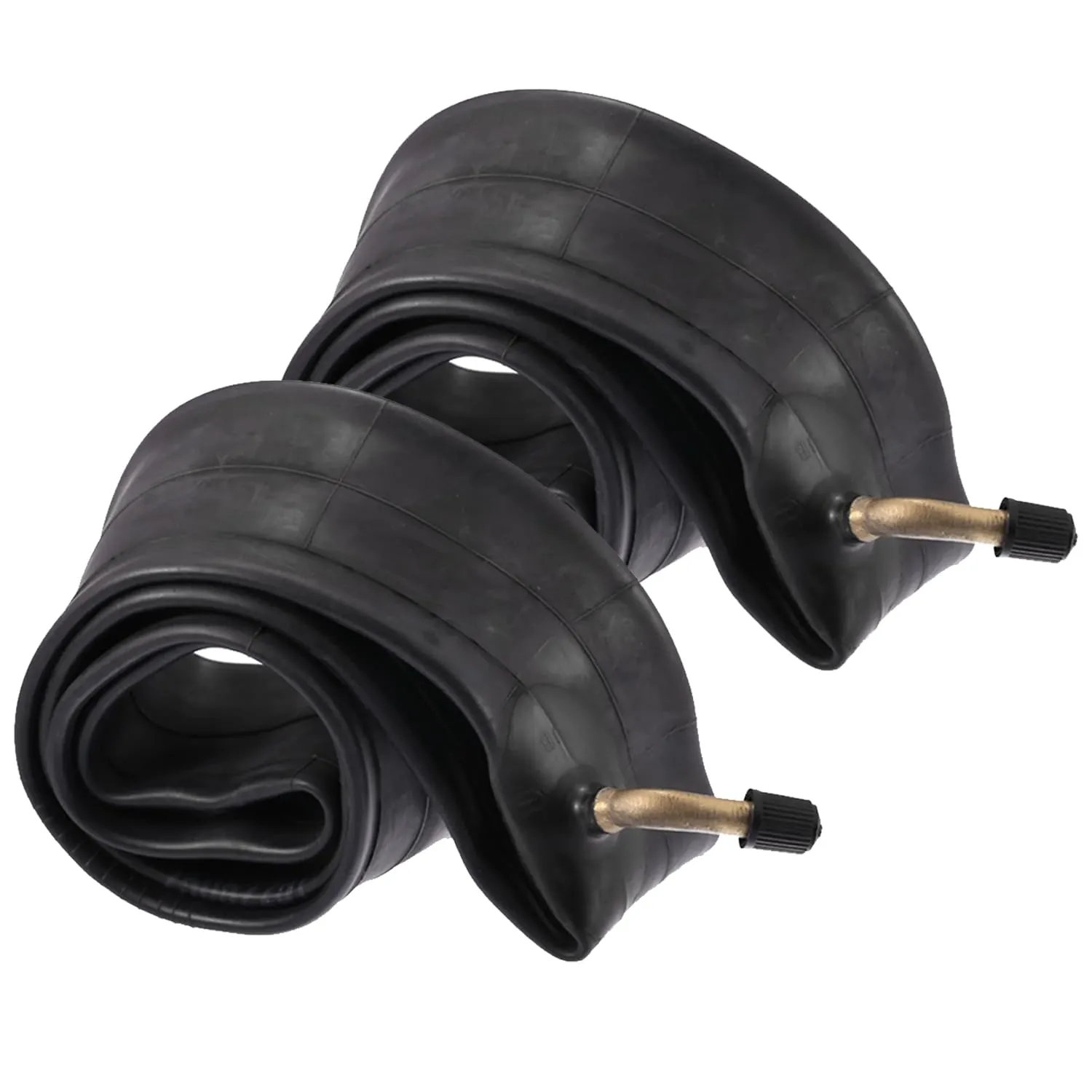 14x2.125 Bike Tire Tubes - Thicker Replacement Inner Tubes with Angled Schrader Valve for Scooters