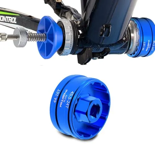 16-Notch 44mm & 12(24)-Notch 46mm Bottom Bracket Tool with Retaining System for Easy Use