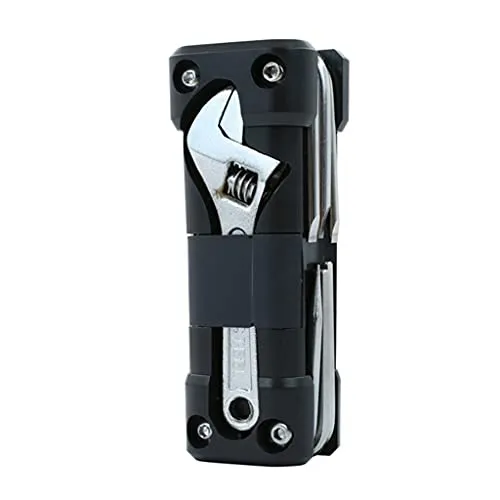16-Piece Multi-Function Bicycle Tool Kit - Ultra-Thin Wrench Set with 16 Tools for All Repairs