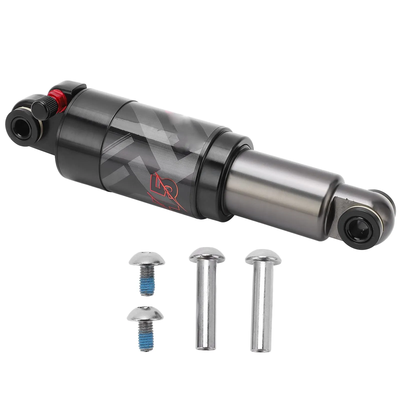 165mm Mountain Bicycle Rear Shock Absorber - Lightweight Aluminum Alloy, Easy Installation, 100PSI