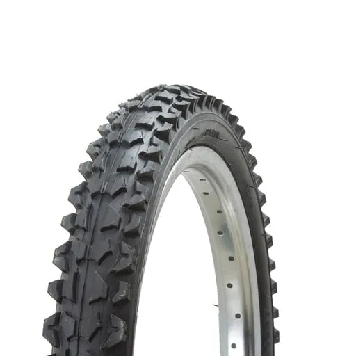 16' x 1.95' PRO+ P-1001 Tire - Black Sidewall, Durable Construction, Optimal Pressure 30-40 PSI
