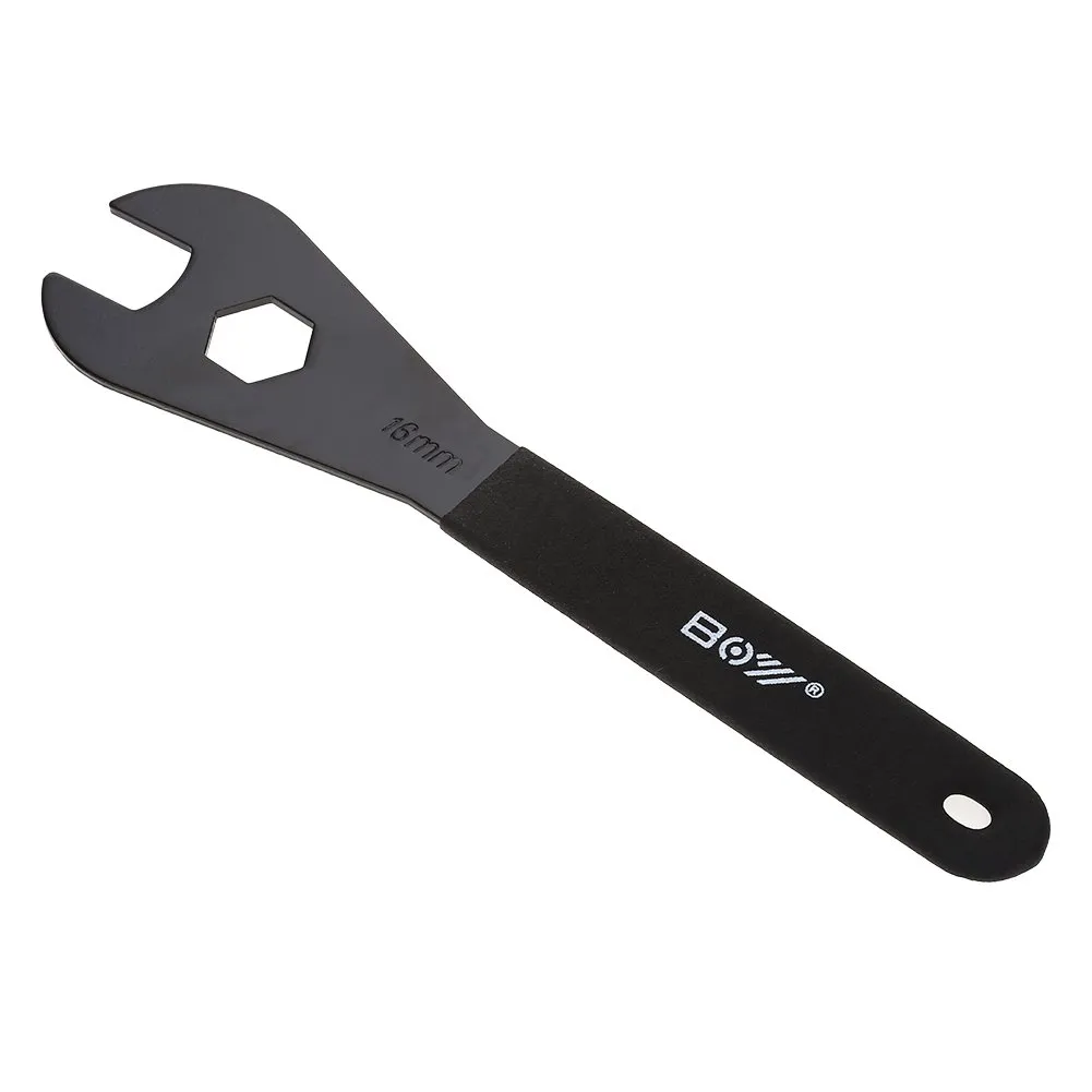 16mm Carbon Steel Cone Wrench, Anti-Rust, Durable Multi-Function Tool for 15mm, 16mm, 17mm, 18mm