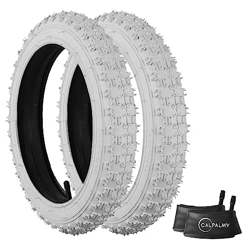 18' Kids Bike Replacement Tires & Tubes - Premium Butyl Rubber for Most Girls' Bikes