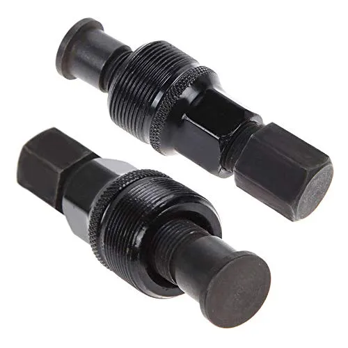 1 Set Bicycle Crank Arm Puller Repair Remover Tool - Black Carbon Steel, Durable & Practical