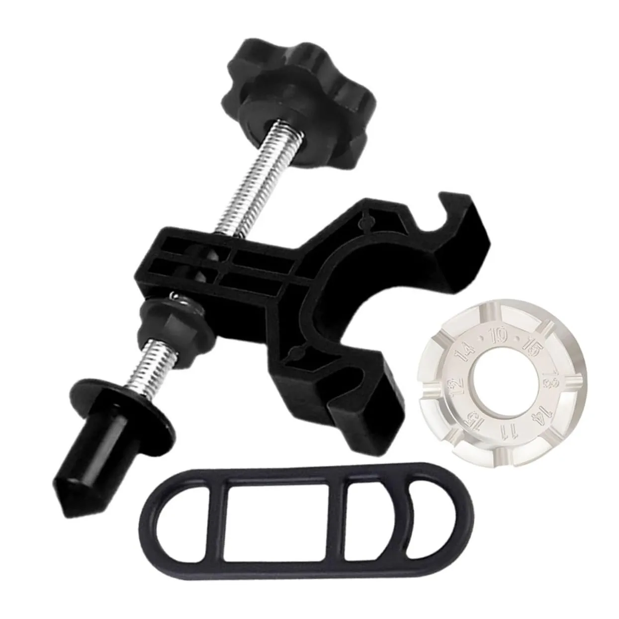 1 Set Bicycle Rims Truing Stand Repair Tool for Bike Wheel Adjustment - GOOHOCHY, Compact & Portable