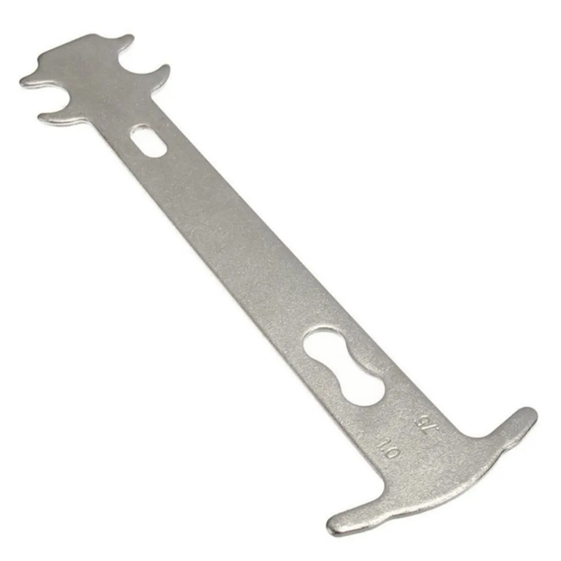 1pc Bicycle Chain Splitter Cutter and 16 in 1 Multi-Tool Kit, Chain Wear Checker for Cyclists