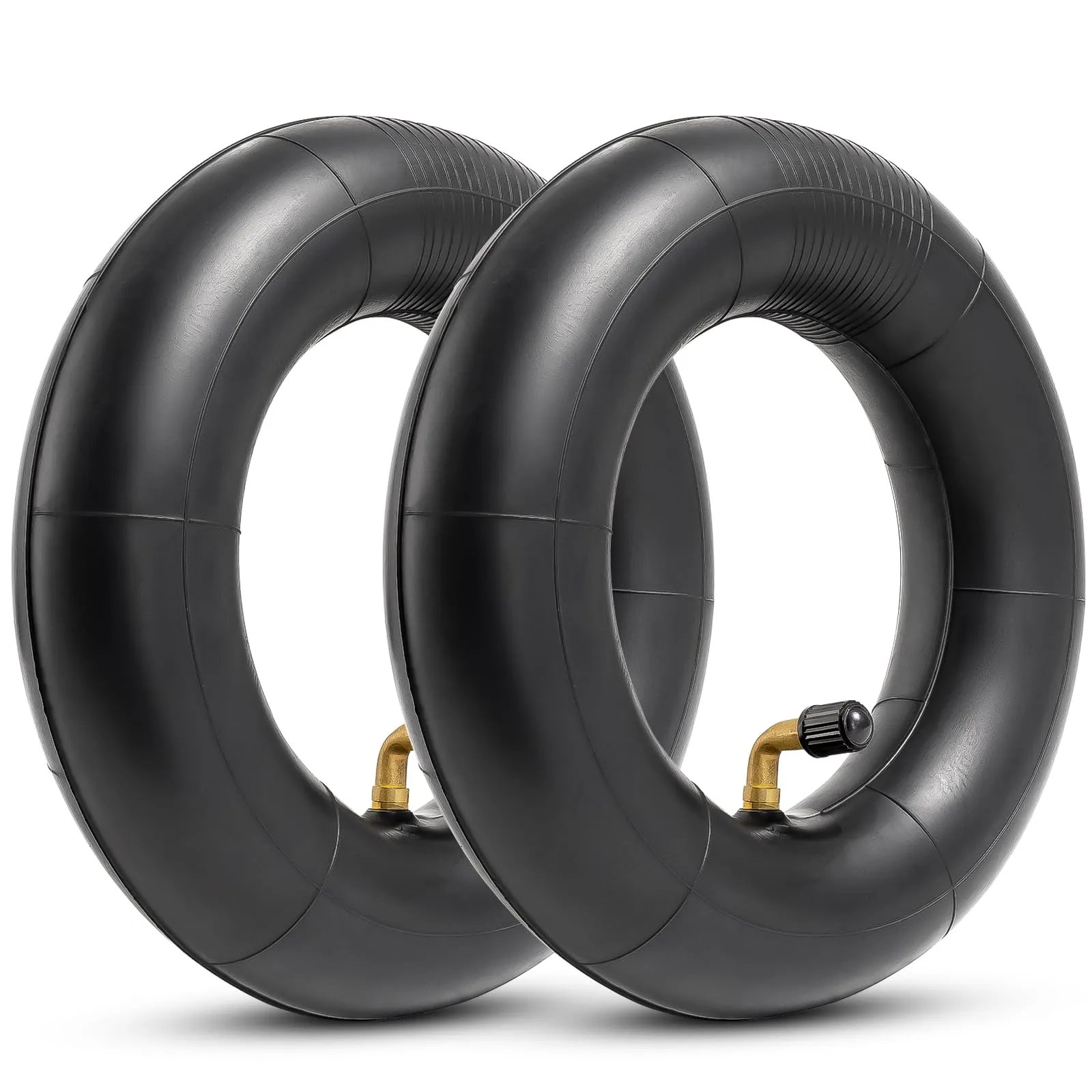 2-Pack 200x50 Inner Tube for Electric Scooters with Bent Valve Stem - Compatible with Razor E100 E200