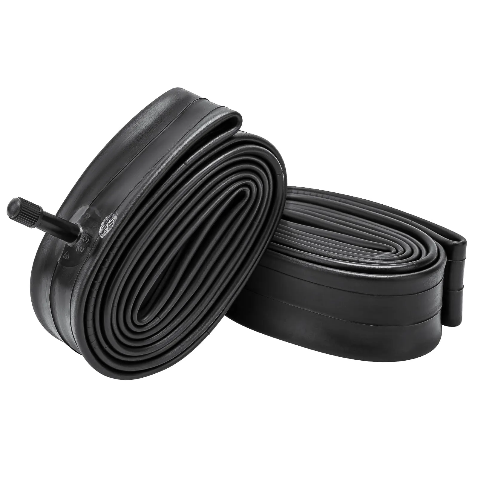 2-PCS 22' Heavy Duty Bike Tire Tubes 22x1 3/8 AV32MM Schrader Valve Premium Butyl Rubber