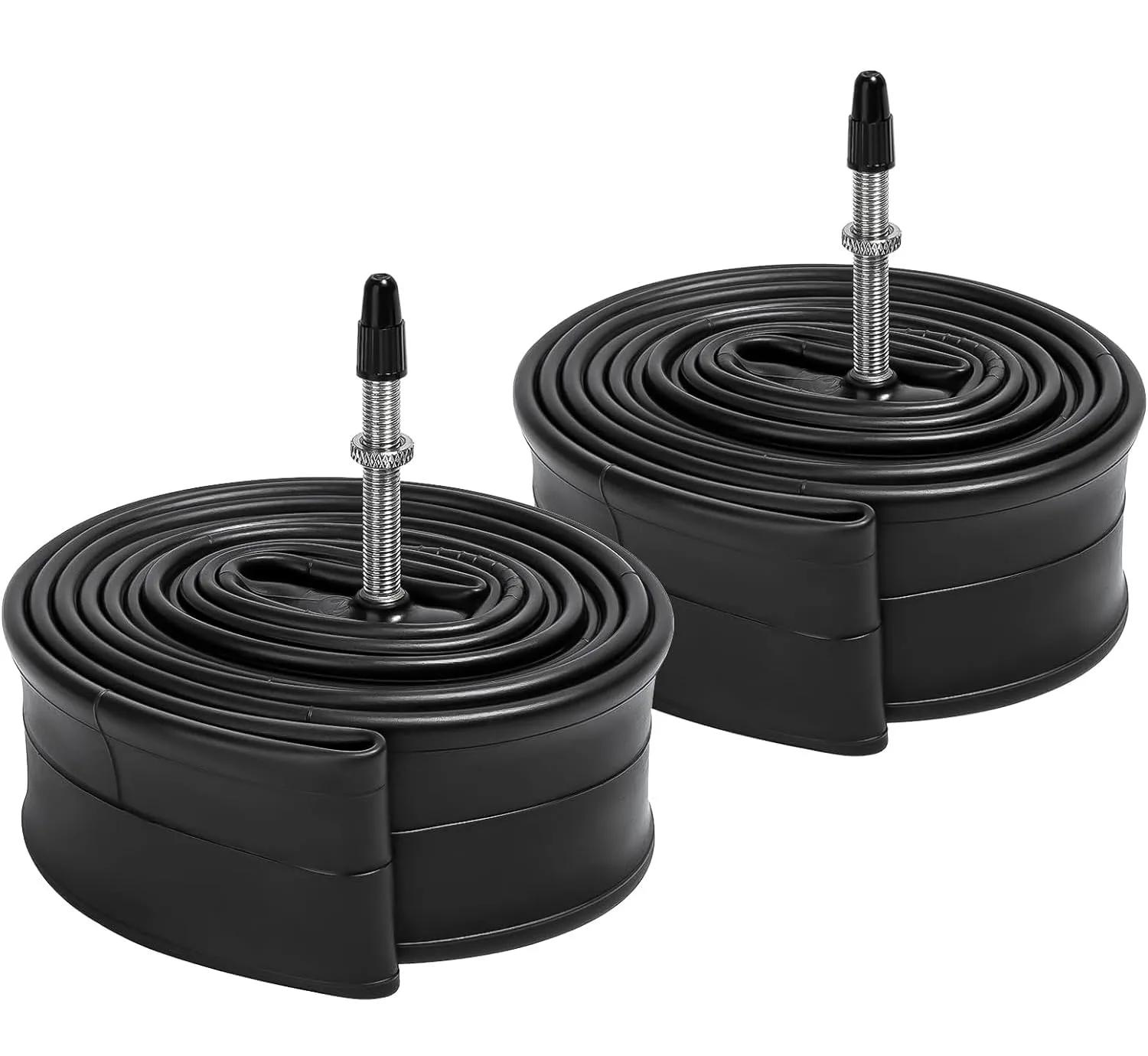 2-Pcs 27.5' Bike Tubes Presta Valve Compatible with 27.5 x 2.125 to 2.4 Mountain Bike Tires
