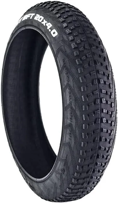 20/26 x 4.0in Fat Bike Tires for Electric Snowmobiles & MTB - Anti-Slip for Outdoor Cycling
