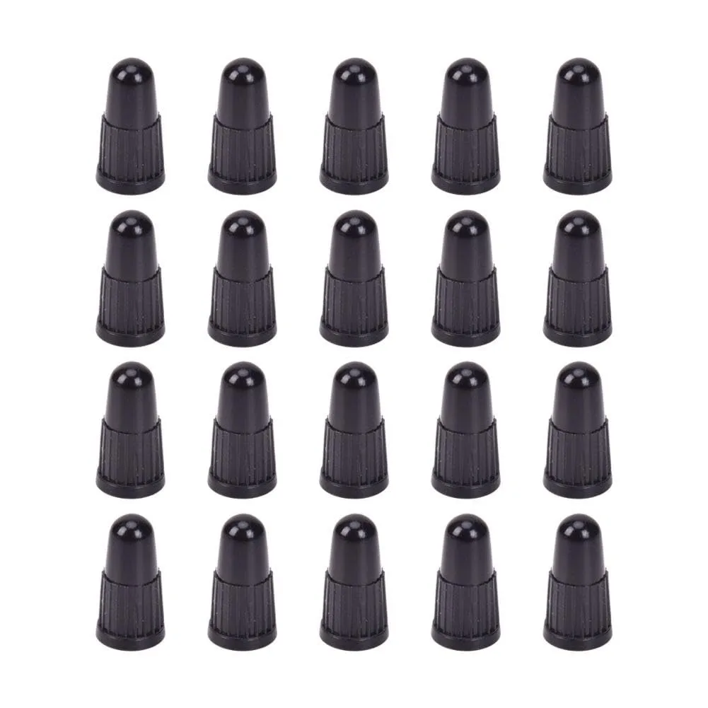20/50 Pcs Plastic Valve Caps for Bikes – Durable, Secure Fit Bicycle Tire Valve Covers
