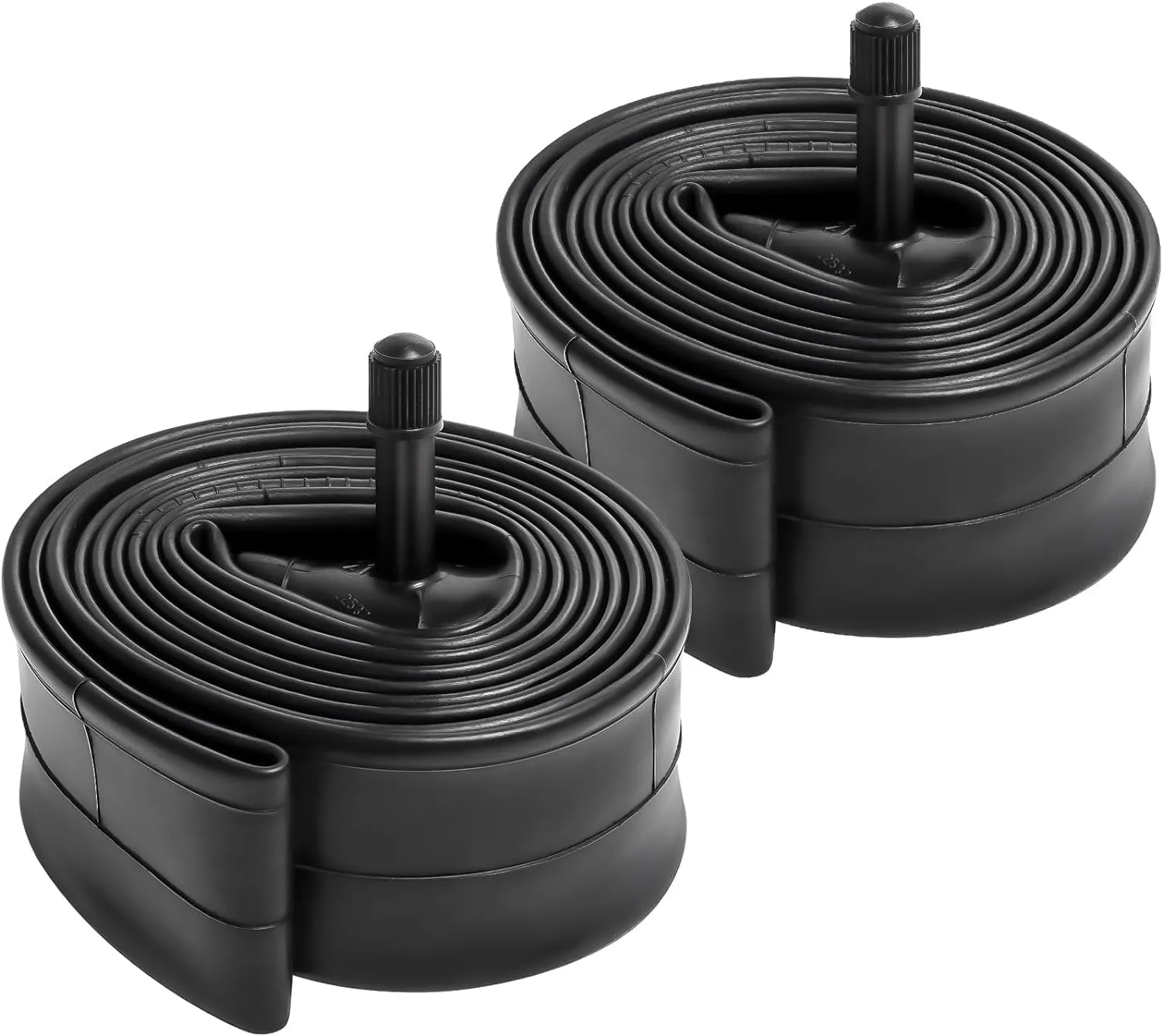 20' Bike Tubes 20x1.75/2.125 AV33mm Valve - Durable Butyl Rubber for Safe Cycling