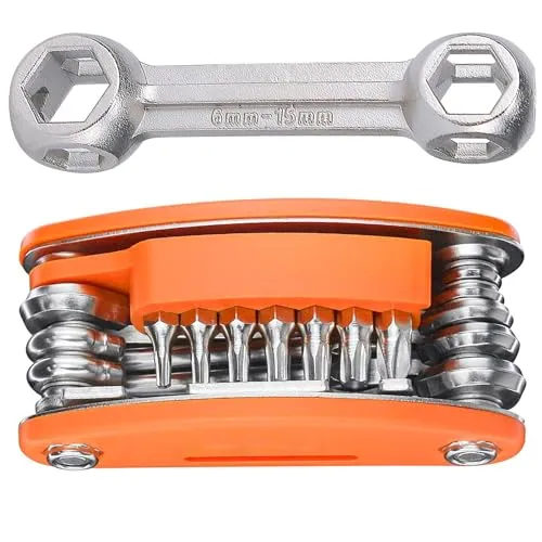 20 in 1 Bike Multitool Kit – CRV Steel Repair Tool with Hex Wrench, Portable for All Bicycle Repairs