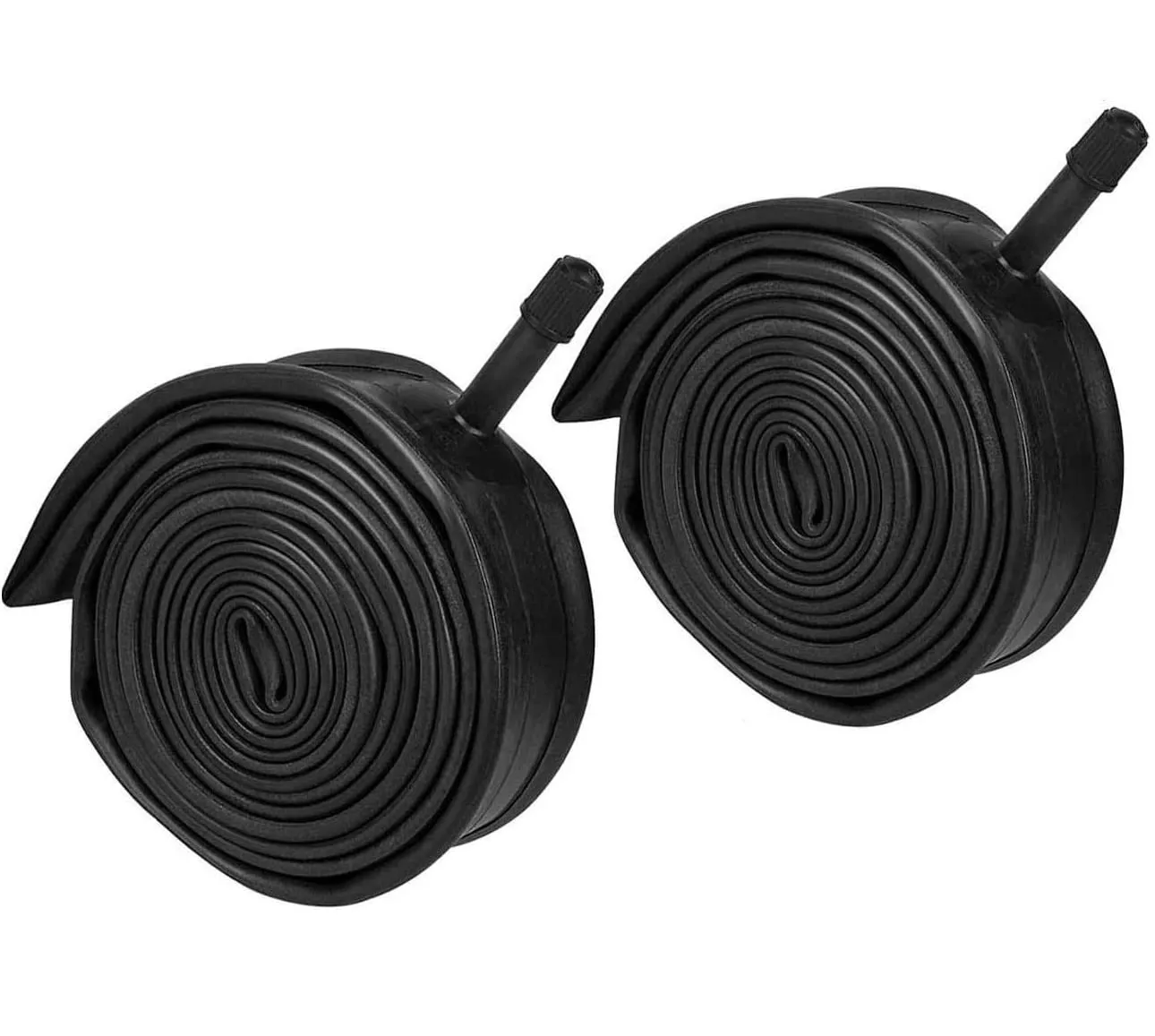 20 Inch Bike Inner Tube 2 Pack, JahyShow 20x1.75/20x1.95/20x2.125, Durable Rubber, 32mm Valve