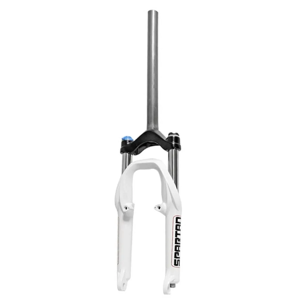 20 Inch BMX Oil Spring Suspension Fork with 50mm Travel, 1-1/8' Straight Tube, Disc/V Brake