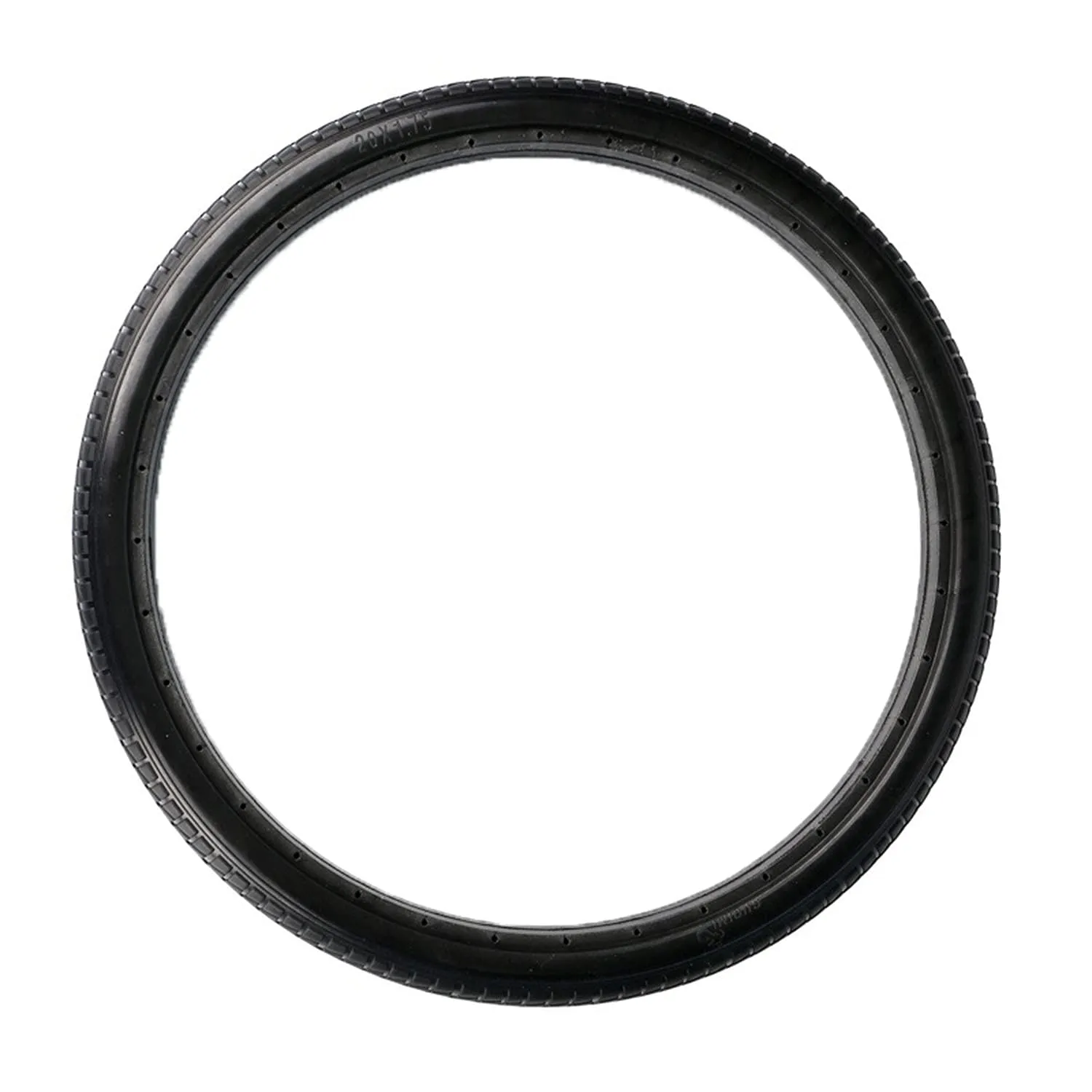 20 Inch Solid Bike Tire - Airless Anti-Slip Tyre for Road, BMX, and Kids' Bikes - 20x1.75