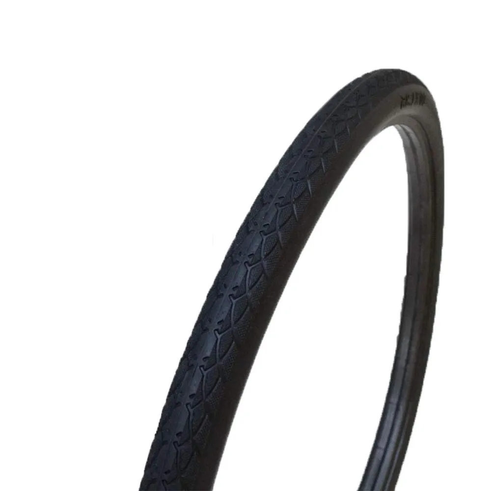 20 Inch Tubeless Solid Tire for Mountain and Road Bikes - 20x1.35 Rubber Black Tire