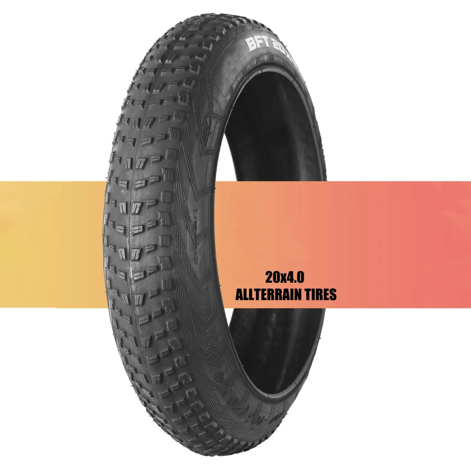 20x4.0 Fat Tire for E-Bikes and Mountain Bikes