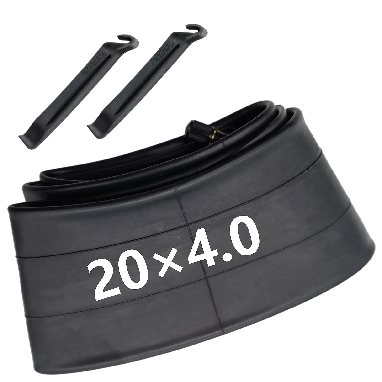 20x4 Heavy Duty Fat Bike Tube for 20' Electric, Snow & Beach Bikes - Compatible with 20x4.0, 20x4.1, 20x4.3
