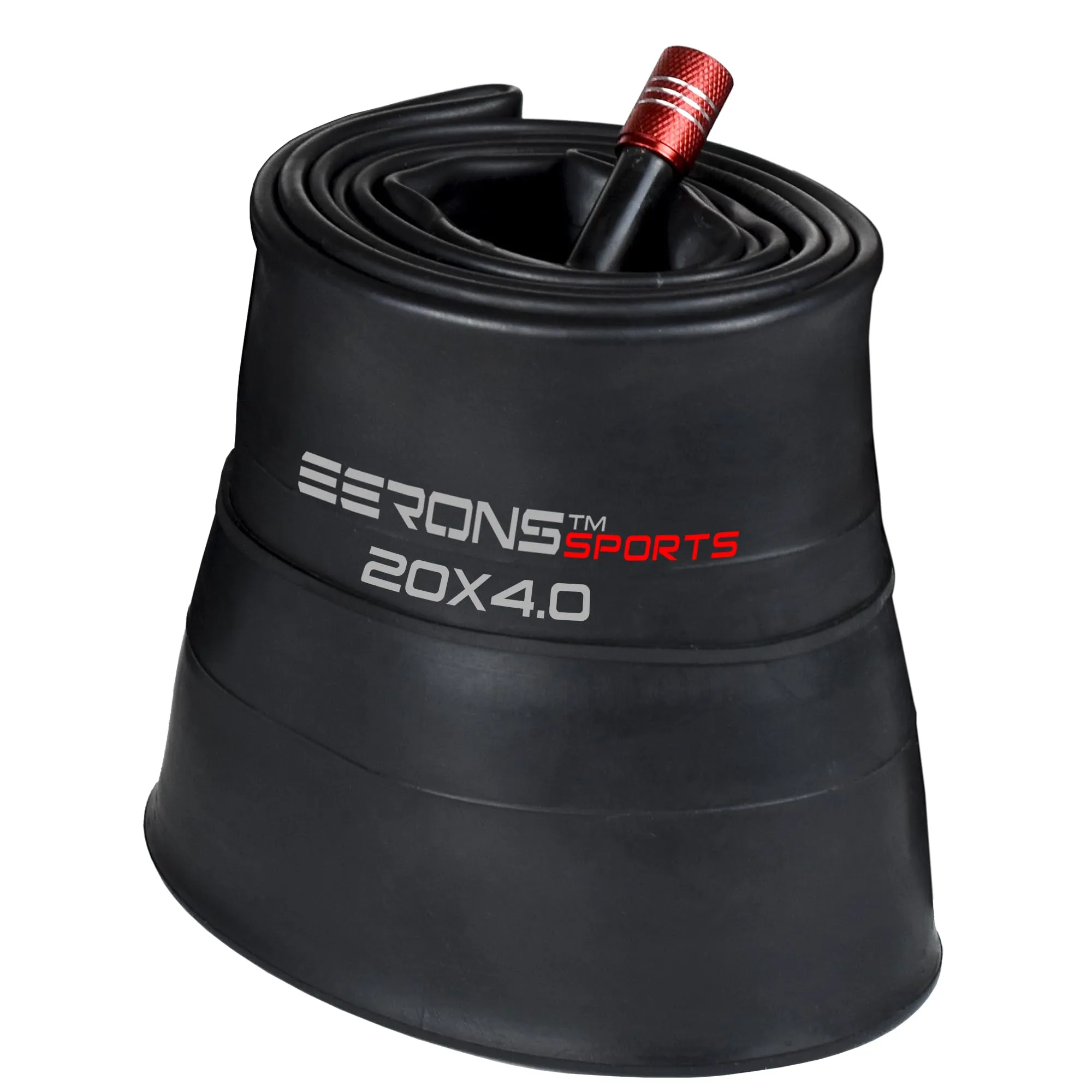 20x4 Inner Tube for Fat Tire Bicycles - Schrader Valve, Fits 20x3-20x4.5 Tires, Butyl Rubber Included