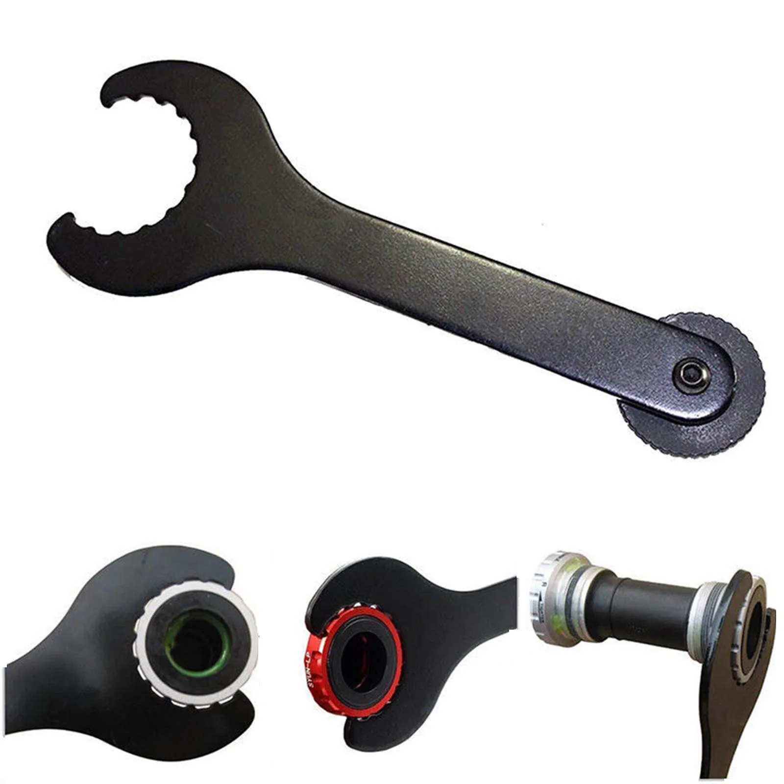 22CM Bicycle Wrench Tool for Shimano Hollowtech II, Bottom Bracket Spanner for Bike and Scooter