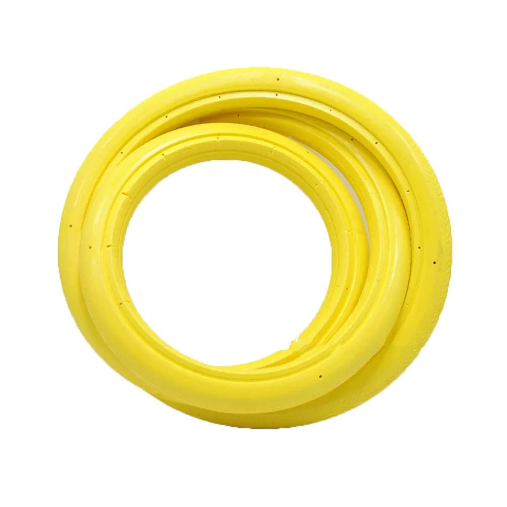 24-inch Solid Non-Pneumatic Tire for Fixed Gear Bicycles & Wheelchairs - Puncture-Proof & Durable