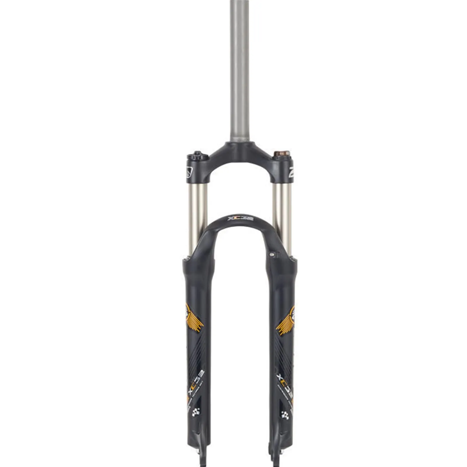 24 Inch MTB Air Fork with Rebound Adjustment for Snow Mountain Bikes - Durable and Lightweight Design
