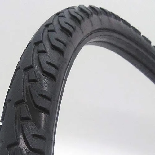 24 Inch Tubeless Bike Tire - 24×1.95 - Solid, Puncture-Proof, Durable Butyl Rubber for Mountain Bikes