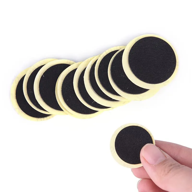 24Pcs Glueless Bike Tire Patch Kit for Road & Mountain Bikes - Quick & Easy Inner Tube Repairs