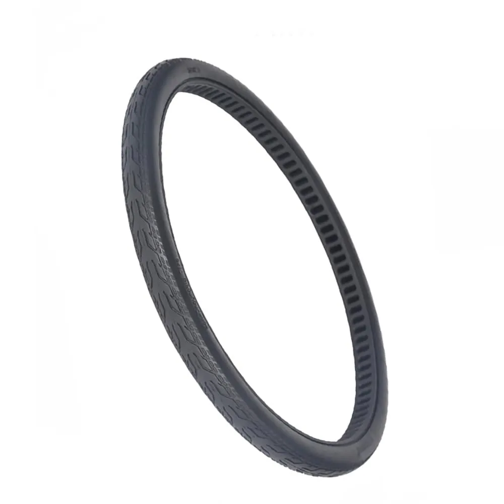 24x1.5 Honeycomb Solid Tire for Electric Bikes - Tubeless, Shock Absorbing, Puncture-Proof