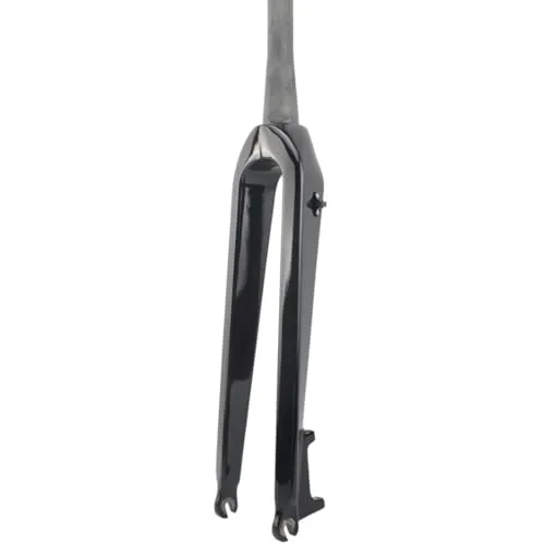 26/27.5/29' Carbon Mountain Bike Fork - Tapered Steerer Tube, Disc Brake, Glossy Black Finish