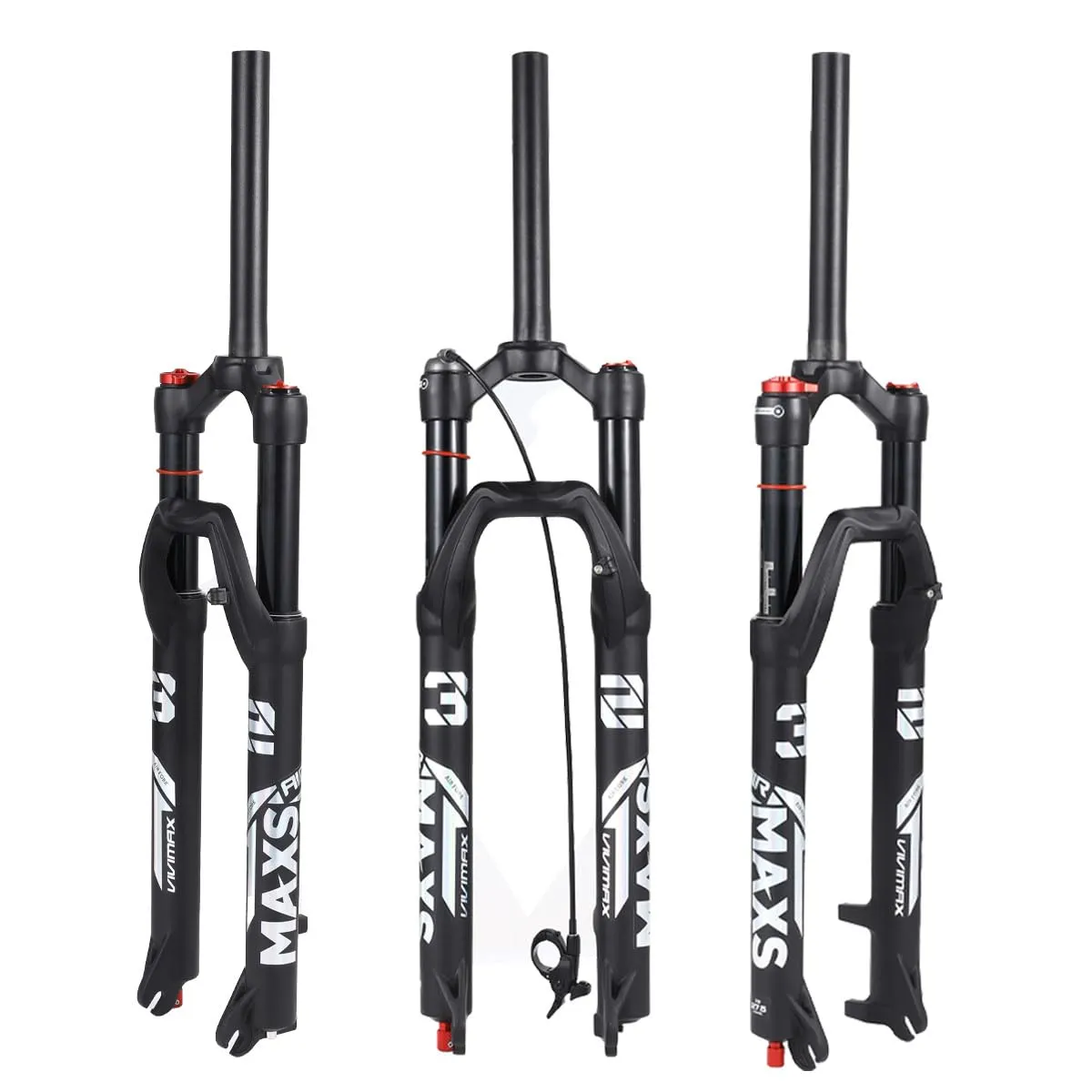 26/27.5/29 Inch VIVIMAX MTB Bicycle Magnesium Alloy Suspension Fork with Quick Release and 100MM Stroke