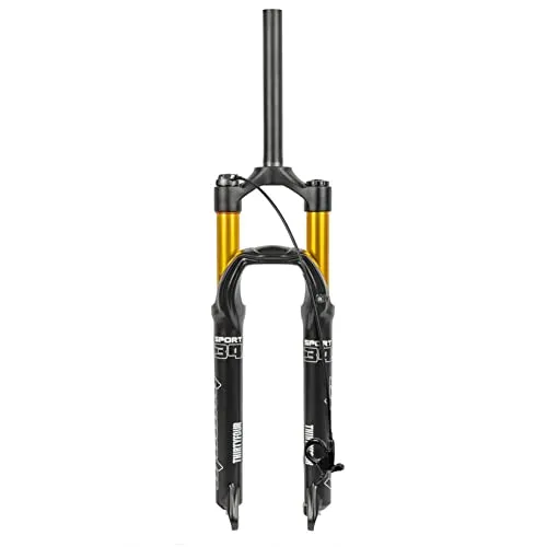 26 27.5 29' MTB Suspension Fork - Air Front Forks, 100mm Travel, Magnesium + Aluminum Alloy, QR Disc Brake