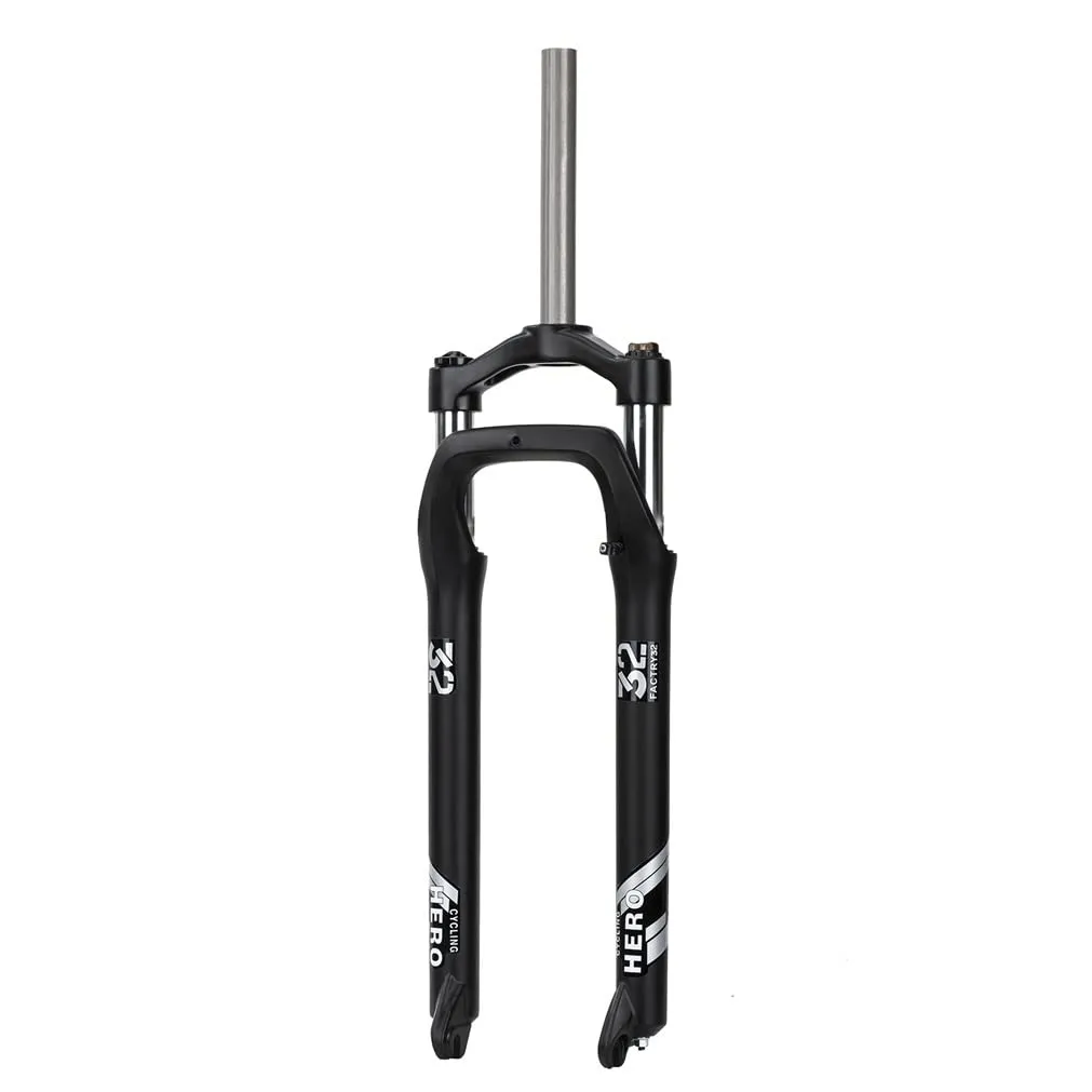 26 Inch Fat Bike Suspension Fork 100MM Travel for 4.0' Tires - Disc Brake, Aluminum Alloy