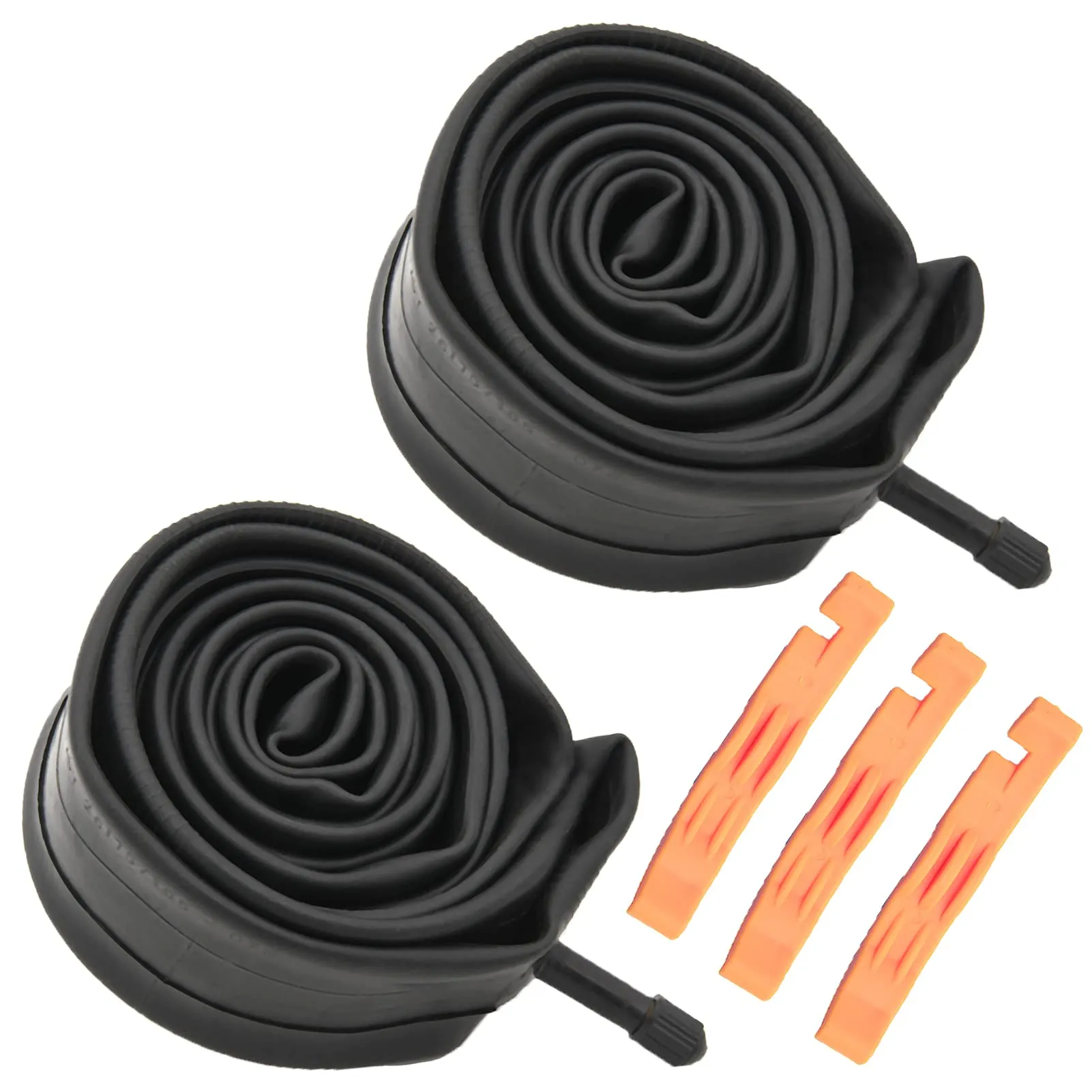 26'x1.75-2.125' LIYYOO Self Sealing Bicycle Inner Tubes with Tire Levers for Mountain and Road Bikes
