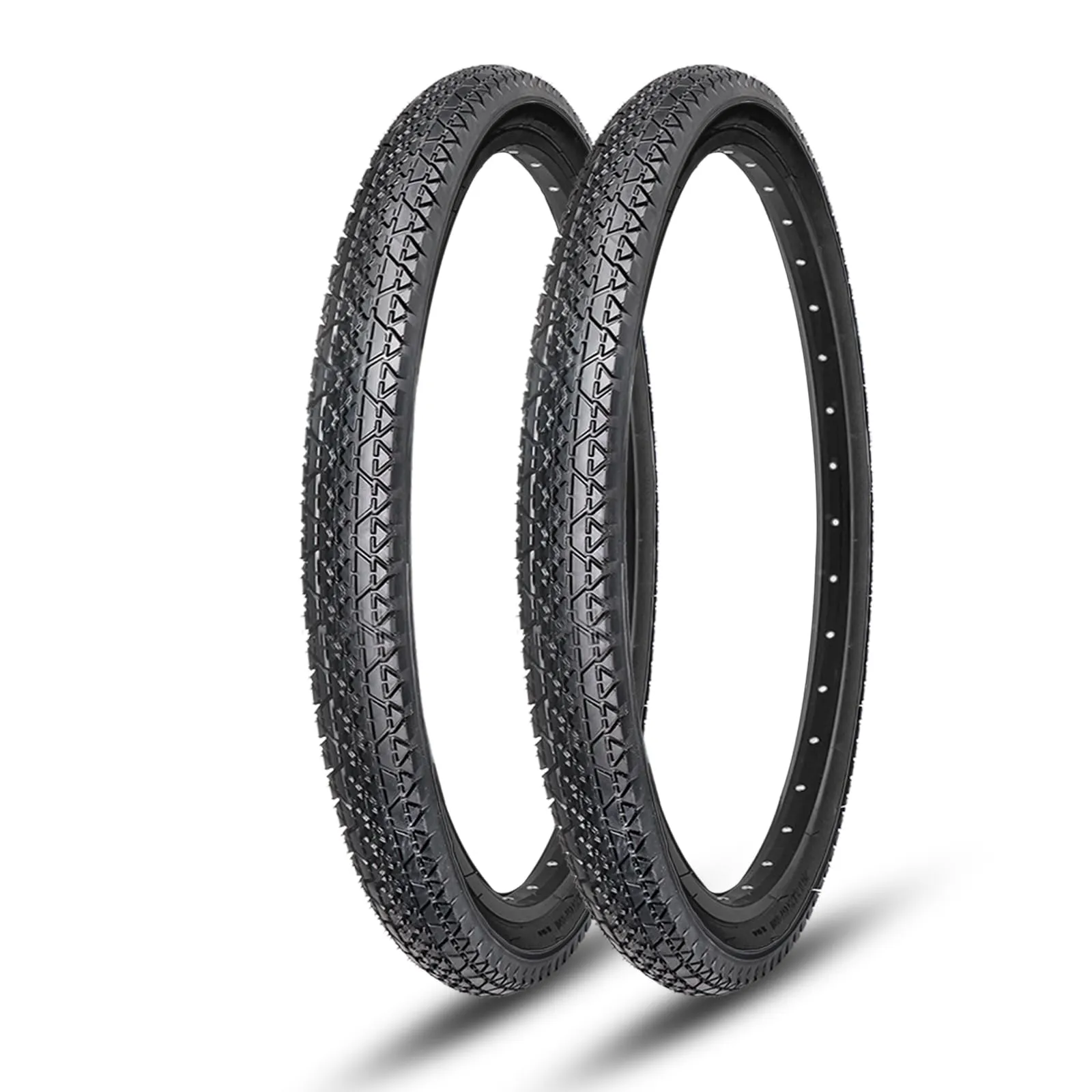 26x2.125 MOHEGIA Cruiser Bike Tires for Beach Cruising & Urban Cycling - 2-Pack