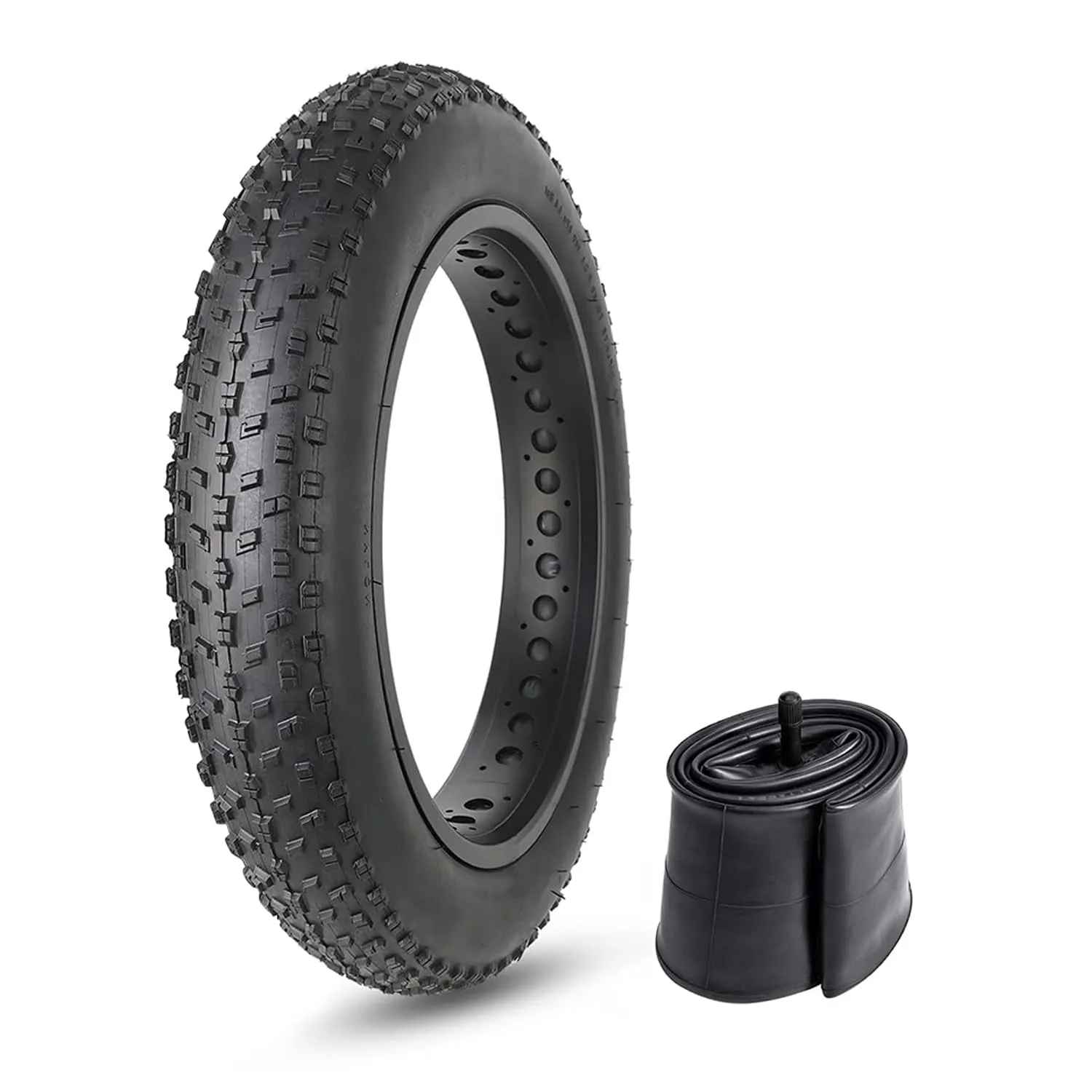 26x4 Inch Tire and Tube Set for Electric Bikes - Durable and Easy to Install
