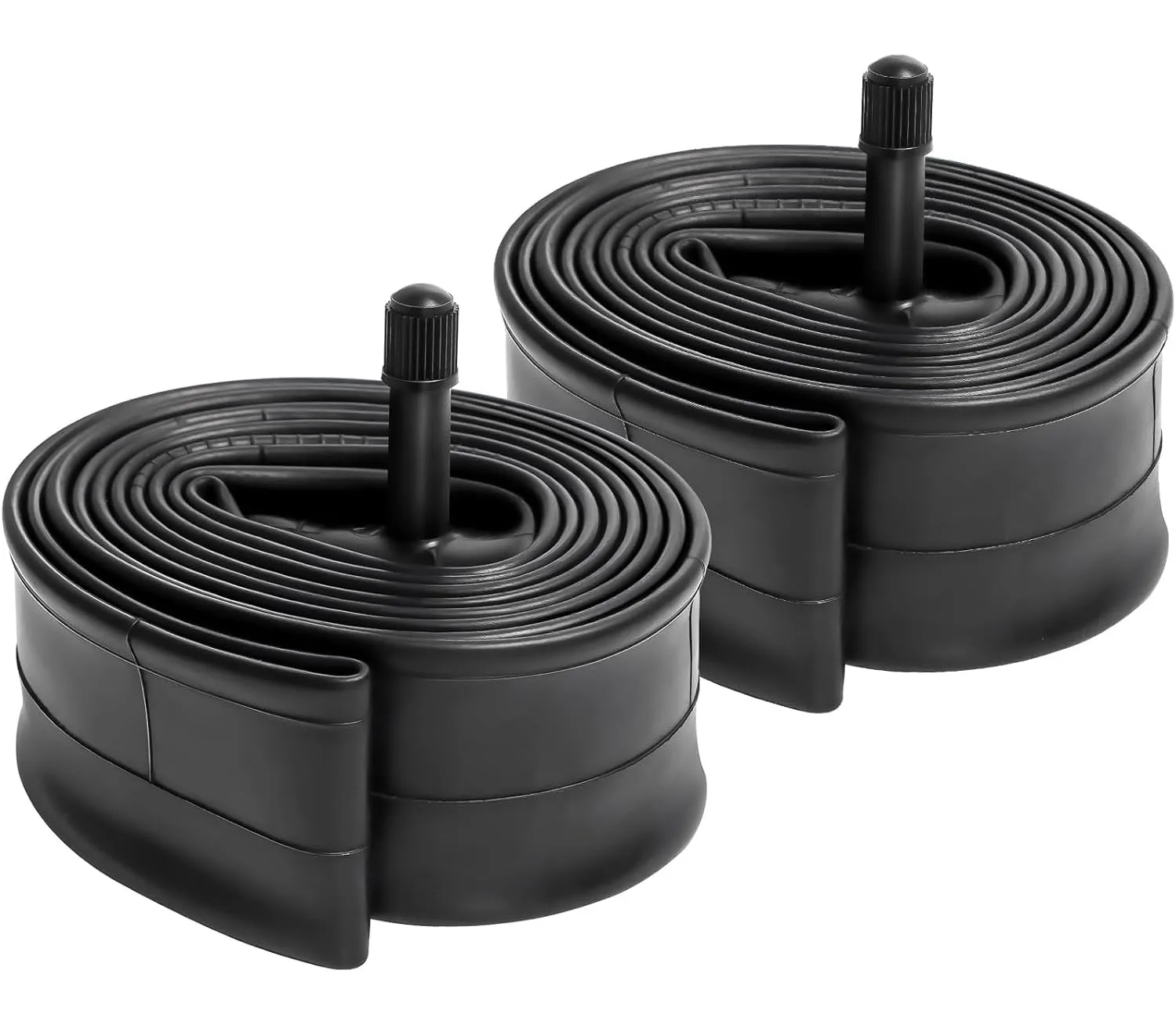 27.5' Bike Tubes 2 Pcs Butyl Rubber AV Schrader Valve Compatible with Mountain Bike Tires