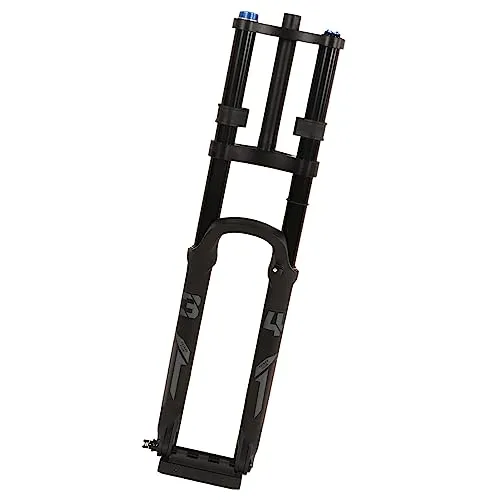27.5 Inch Black Suspension Front Fork for Mountain Bikes - MEROCA, Manual Lock, Sturdy Design