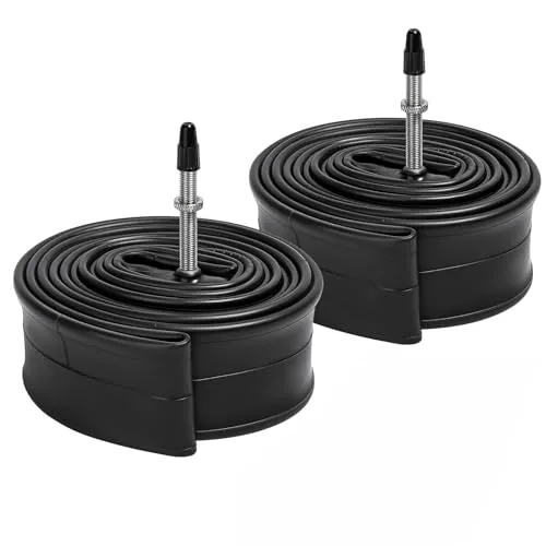 29-Inch Bike Tubes 2 Pack - Compatible with 29x2.125 to 29x2.40 FV48 Presta Valve for Mountain Bikes