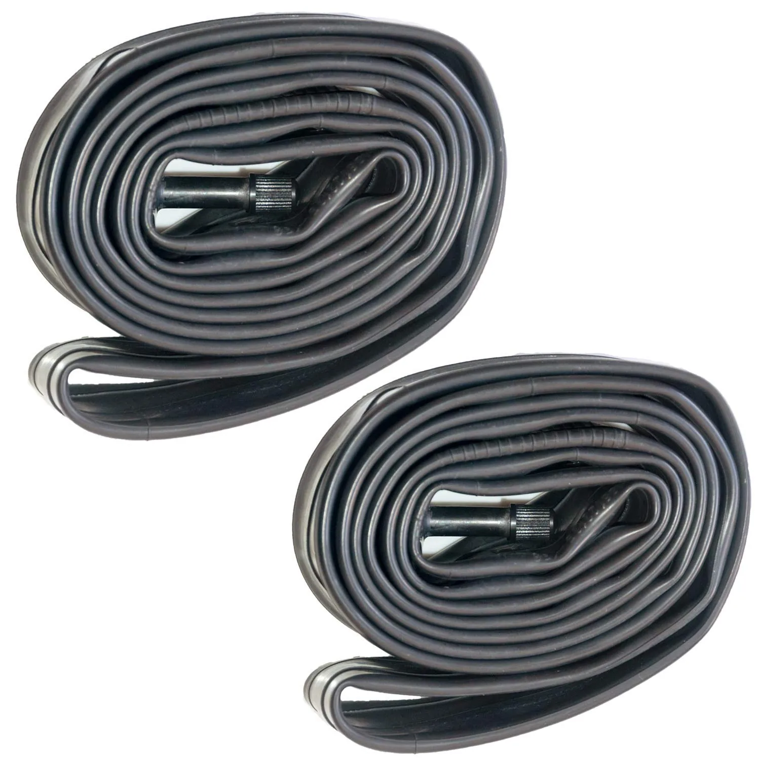 2 Pack 20' Bicycle Tube, 20x1.75-2.125, 32mm Schrader Valves, Heavy Duty for MTB, Road & BMX Bikes