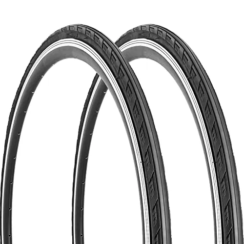 2 Pack 700 Bike Tire 700x23C 700x25C 700x28C 700x35C Foldable Replacement Tires for Commuters