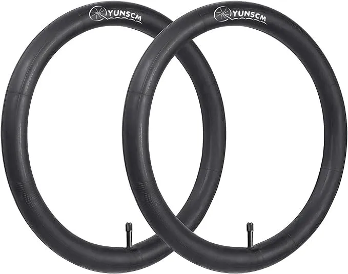 2 Pcs 16' Bike Tubes 16x1.75/2.125 AV32mm Schrader Valve for Road and Mountain Bikes