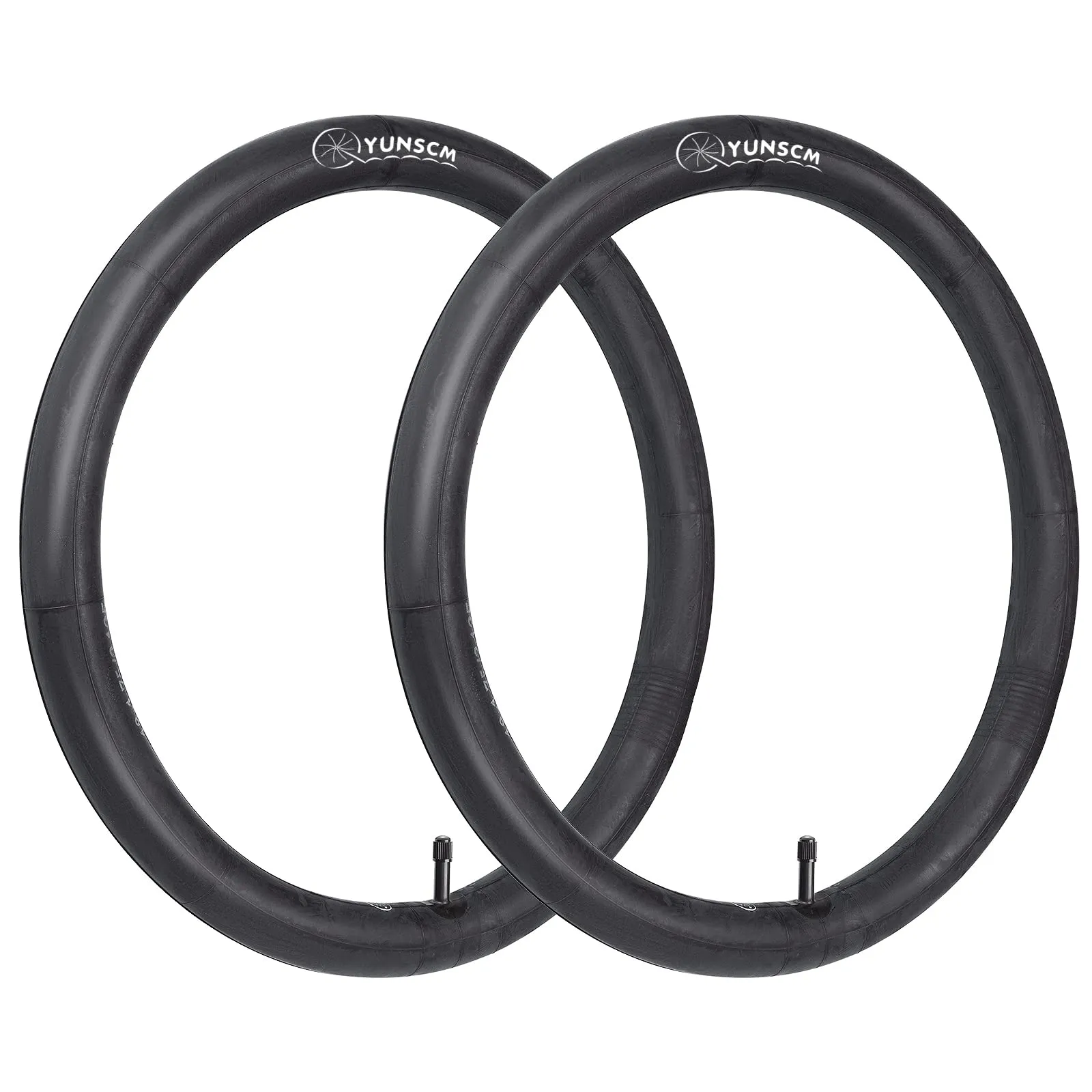 2 Pcs 18' Bike Tubes AV33mm Schrader Valve, Compatible with 18x1.75 to 18x2.125 Bike Tires