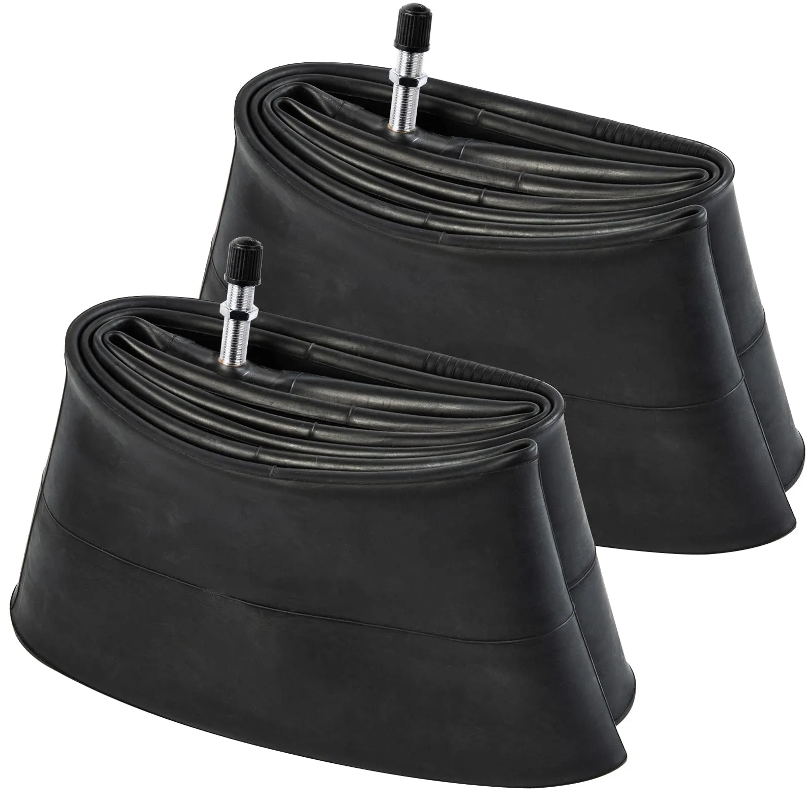 2 Pcs 20' Fat Tire Tubes 20 x 4.0/4.50 TR4A-40L Valve for Electric Bikes & Bicycles